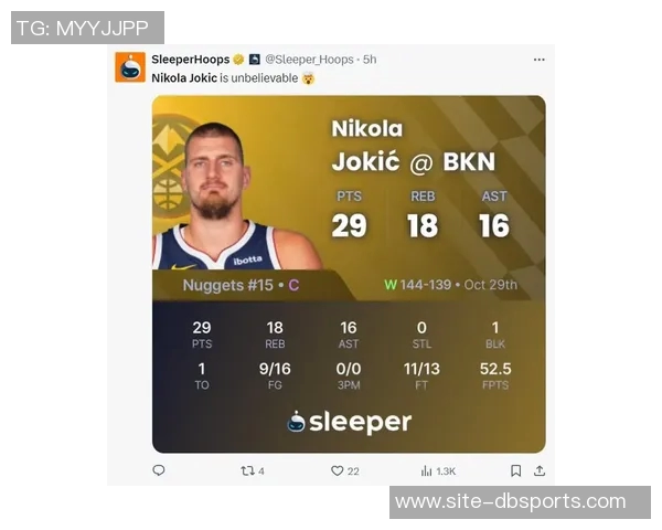 约基奇分享背靠背比赛日常秘诀：早餐小憩再加餐助力赛场表现